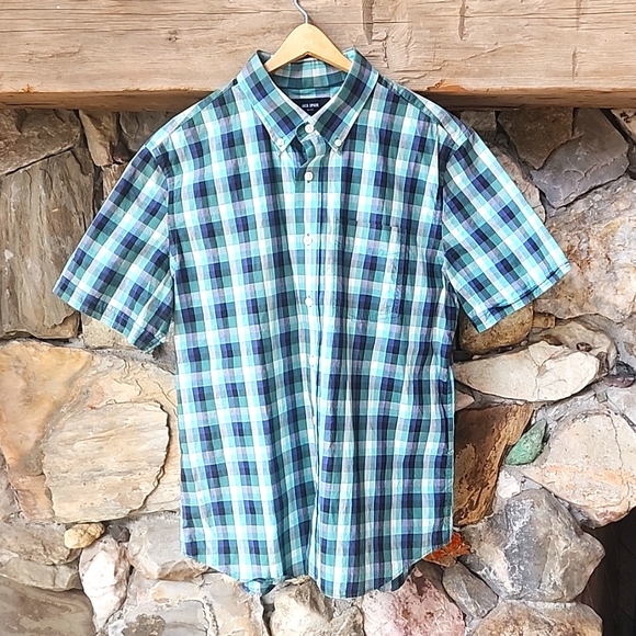 Jack Spade Shirts Jack Spade Short Sleeve Button Down Shirt Mens